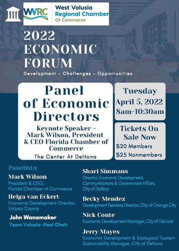 2022 Economic Forum - West Volusia Regional Chamber
