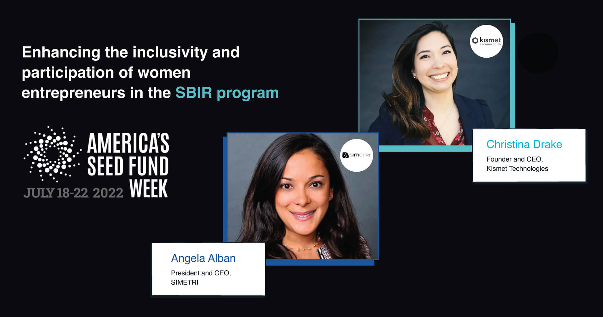 America’s Seed Fund Catalyzes Innovation for Women-Owned Companies